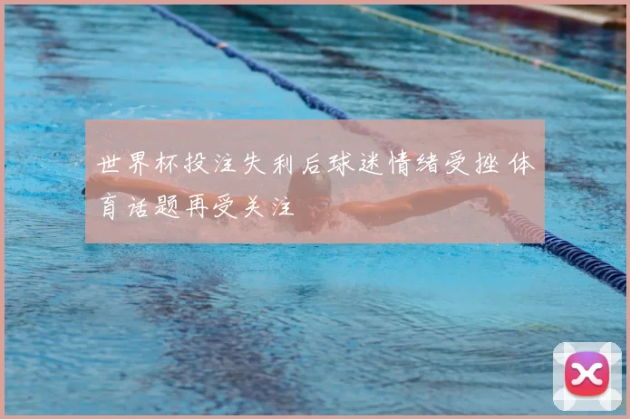世界杯投注失利后球迷情绪受挫 体育话题再受关注